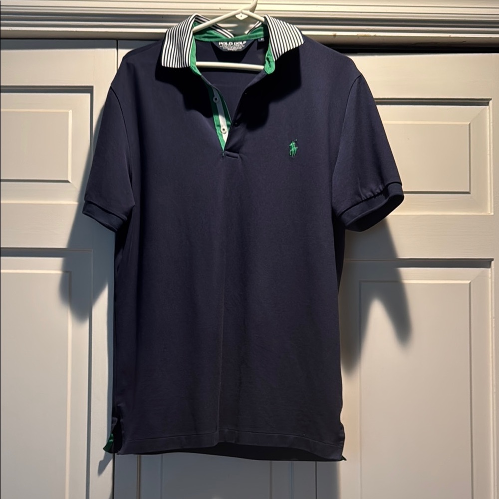 Polo Golf by Ralph Lauren Men's Navy Blue Polo Shirt.